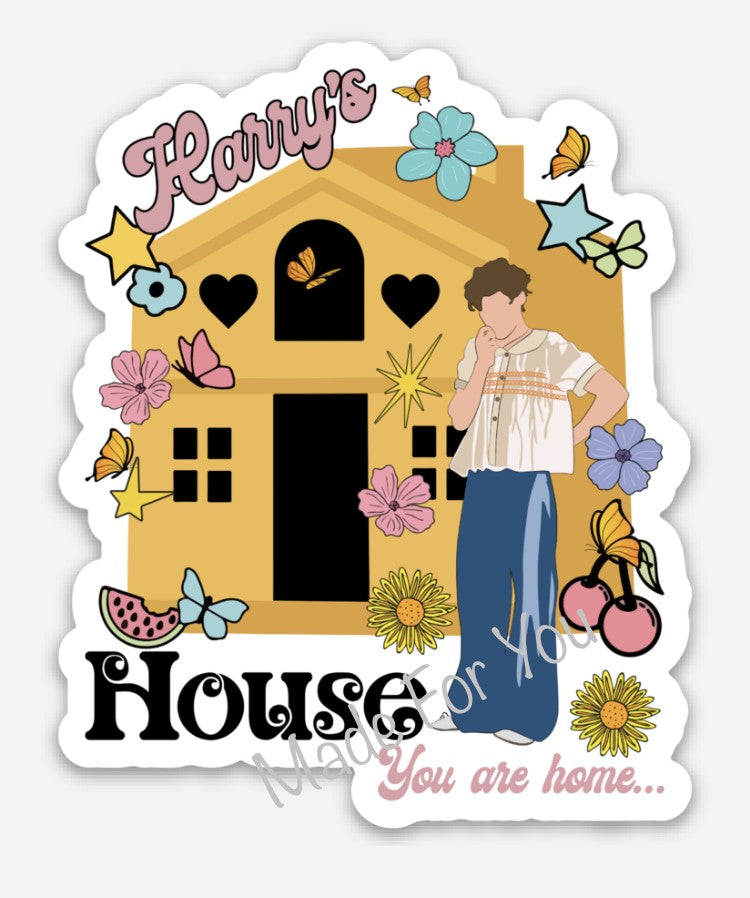 Harrys House Stickers, Harry Sticker Phone