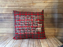 Load image into Gallery viewer, Christmas In Heaven Christmas plaid Memorial Gift