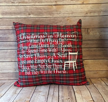 Load image into Gallery viewer, Christmas In Heaven Christmas plaid Memorial Gift
