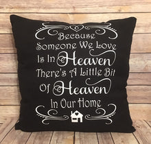 Load image into Gallery viewer, Memorial gift Because someone we love is in heaven theres a little but I have an inner home