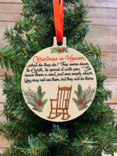 Load image into Gallery viewer, Ornament Christmas In Heaven Memorial Gift Ready to ship