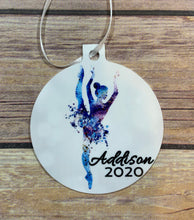 Load image into Gallery viewer, Dancer personalized Christmas Ornament Gift