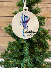 Load image into Gallery viewer, Dancer personalized Christmas Ornament Gift