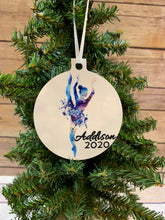 Load image into Gallery viewer, Dancer personalized Christmas Ornament Gift