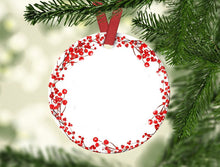 Load image into Gallery viewer, Personalized Christmas Ornament, Custom Christmas ornament design,Your own text