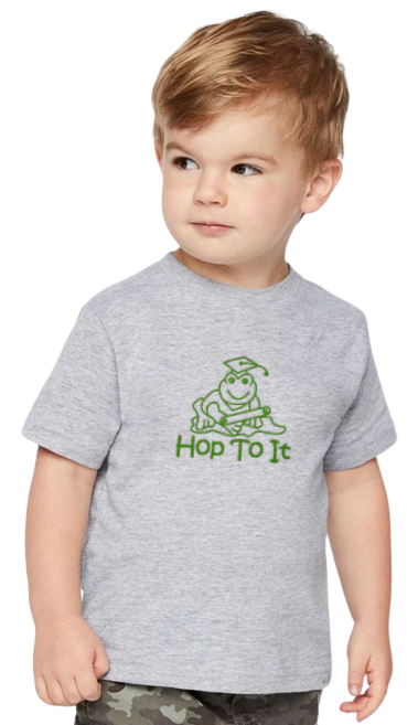 Hop To It T-shirt GRAY