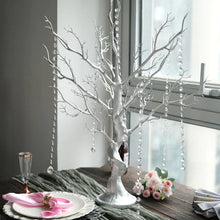 Load image into Gallery viewer, RENTAL DEPOSIT 34&quot; Metallic Silver Manzanita Centerpiece Tree
