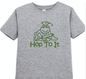 Load image into Gallery viewer, Hop To It T-shirt GRAY
