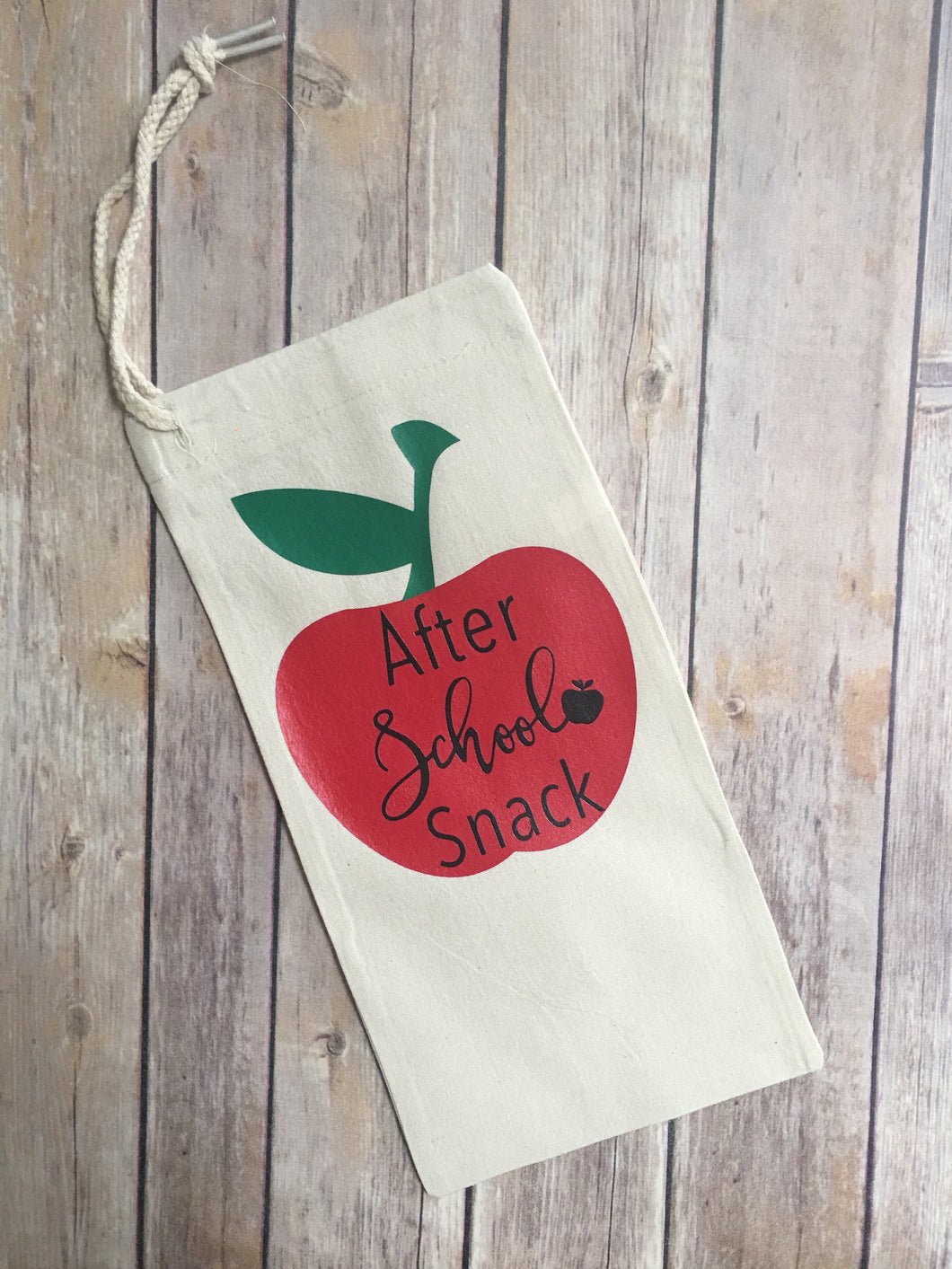 After school snack wine bag