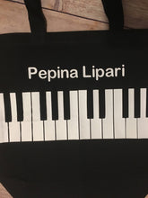 Load image into Gallery viewer, Personalized Piano Tote Bag
