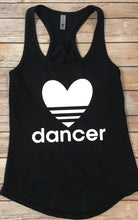 Load image into Gallery viewer, Adidas inspired dancer shirt
