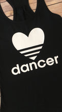 Load image into Gallery viewer, Adidas inspired dancer shirt
