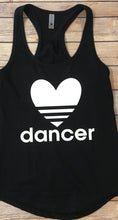 Load image into Gallery viewer, Adidas inspired dancer shirt
