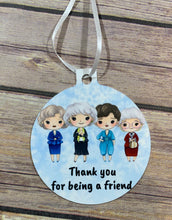 Load image into Gallery viewer, Thank You for being a friend Christmas Ornament, friend gift
