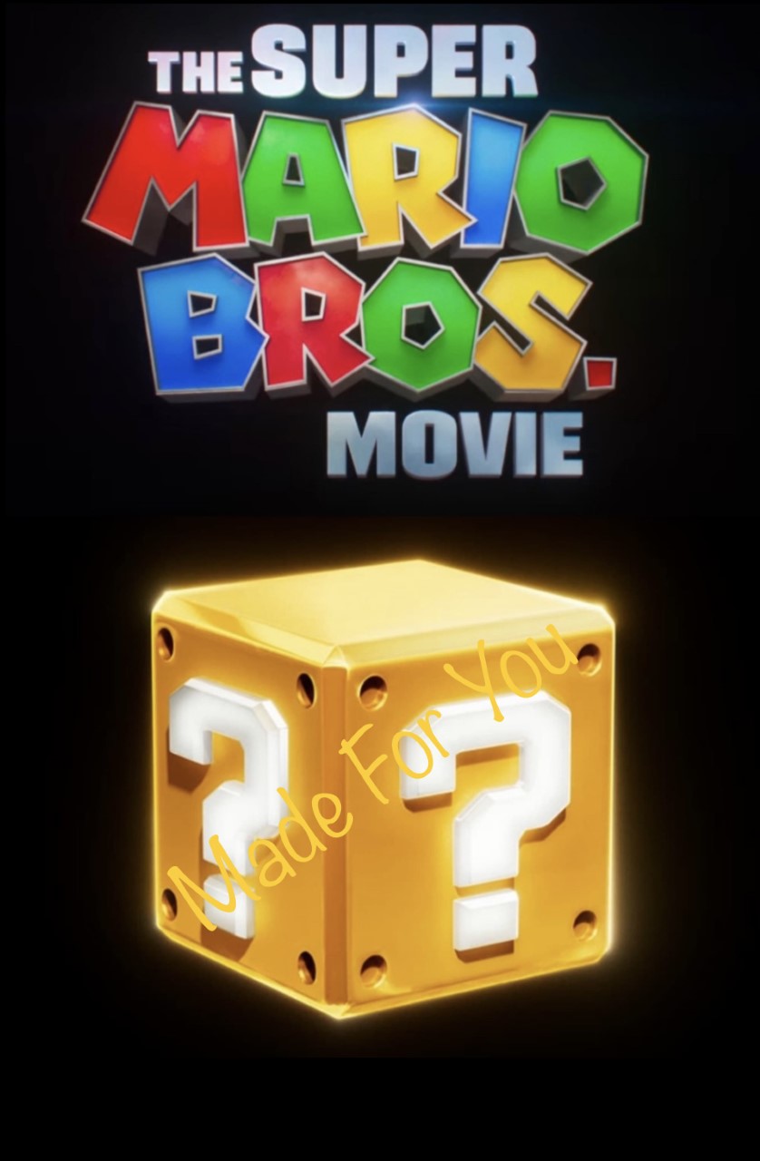 PRE ORDER MAY 1st 2023 Super Mario Movie Bros. Patch